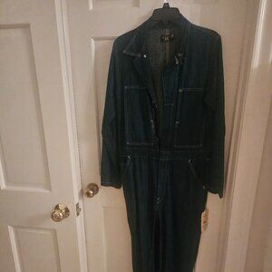 Ralph Lauren Long Sleeve Jumpsuit - Denim